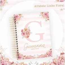 Caderneta de Vacinação Saúde menina Personalizada com Nome - Capa Dura - Bebê SUS Atualizada
