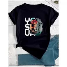 T-shirt  Yeshua leão Camiseta Feminina Unissex