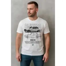 Camiseta Exclusiva BMW E30 – 100% Algodão Premium