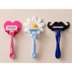 Suporte Para Lâmina De Barbear Parede Banheiro Organizador Masculino Feminino Gilete
