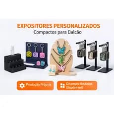 Expositor Profissional para Loja | Diversos Modelos para Balcão e PDV