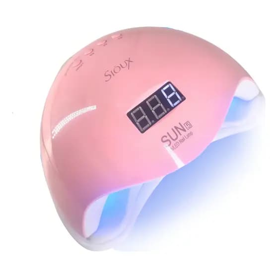 Cabine Led/uv Sun5 Digital 48w Bivolt Sun Unhas Gel Alongamentos Estufa Forninho Porcelana Postiça