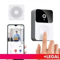 Campainha sem fio video porteiro com camera  Wi-Fi 2.4g