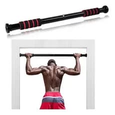 Barra De Porta Ajustável Barra Fixa Treino Musculação Academia Exercícios Em Casa 62-100cm