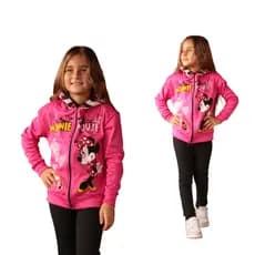 Blusa moletom Infantil Poliéster Flanelada da Minie