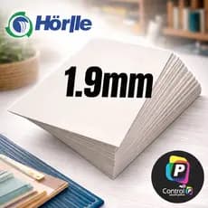 Papelão Horlle Cartão Cinza Holler 1.9 mm Encadernação e Cartonagem Capa Dura Agenda Planner Caderneta Álbum Bebe