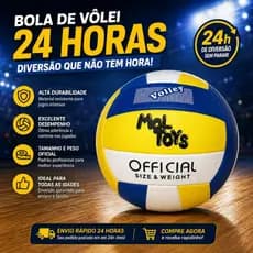 Bola de Vôlei Kit 10 unidades