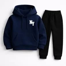Conjunto  Masculino Infantil Moletom Infantil Masculino Estampado Blusa de Frio Flanelada