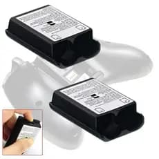 Suporte Tampa De Pilha Controle Xbox 360 Sem Fio Porta Pilhas Tapinha Caixinha Kit c/ 2 unidades