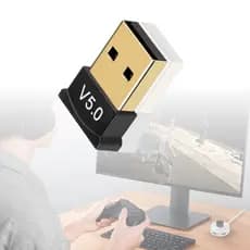 Receptor Bluetooth 5.0 Usb Mini Adaptador Manete Controle Ps4 PS5 Xbox One S Jogar No Computador Pc Notebook Windows Raspberry
