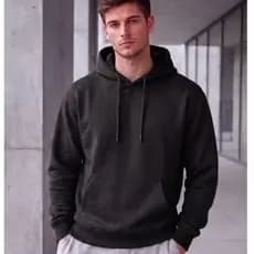 Moletom masculino modelo canguru com bolso e capuz  blusa de frio casual moderno e estiloso