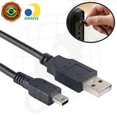 Cabo V3 Carregador USB Para Caixa de Som MP3 GPS Rádio 1M