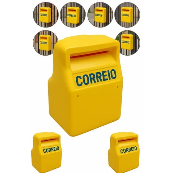 Caixa de Correio Externa Plástica – Durável e à Prova d’Água