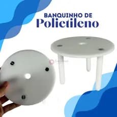 Suporte Para Bolo Banquinho 20 Cm - Unidade Monte Seu Kit