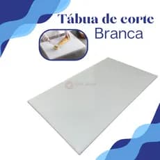 Tabua De Corte 100 X 50 Cm X 6 Mm Polietileno Laticínios