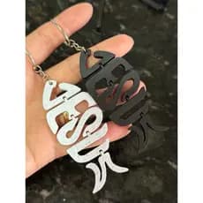 kit 25 Chaveiros Jesus preto e branco Cristão Evangélico Lembrancinha