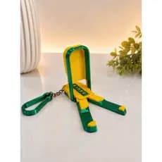 chaveiro 2 em 1 suporte para celular portátil tema copa Brasil
