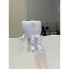 dente molar articulado e realista decorativo para dentista clínicas lembrancinha