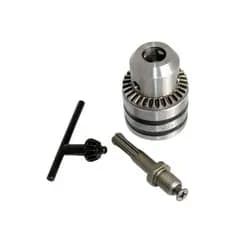 Kit Mandril Furadeira + Adaptador Martelete SDS Encaixe 3 peças