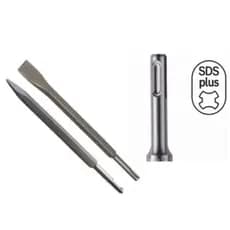 Kit Ponteiro e Talhadeira Martelete Sds Plus Encaixe