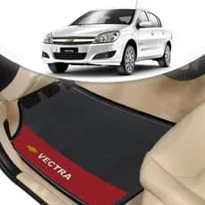 Tapete Borracha Automotivo Gm Vectra Lado Vermelho 4 Pçs