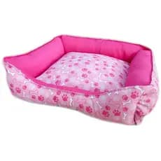 Cama Caminha Casinha Pet Cachorro  Tamanho M 53 x 53 Com zíper Lavável
