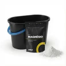 Carbonato De Magnésio Para Escalada Treino Funcional Pole Dance ou Powerlift Com Balde 1Kg