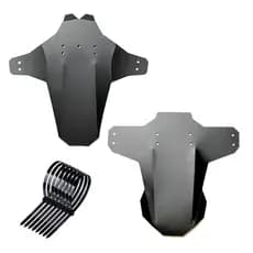 Kit de Paralamas para Bicicleta Dianteiro e Traseiro MTB Enduro DH Urbano Aros 20 a 29 Bike
