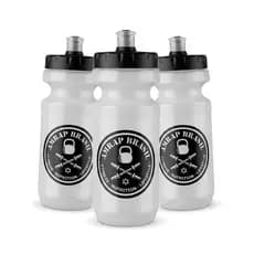 Kit 3 Garrafas Squeeze Esportiva 620ml Bike Academia Sem Vazamento