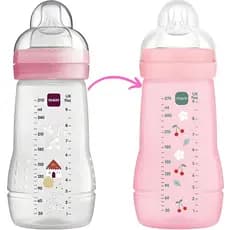 Mamadeira Mam Amamentação Easy Active Bico Silicone Bebê 270