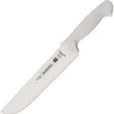 Faca Carne Tramontina Premium 8 Pol. Inox Cortar Carnes Branca Cabo Polipropileno Cozinha Profissional Churrasco Açougue