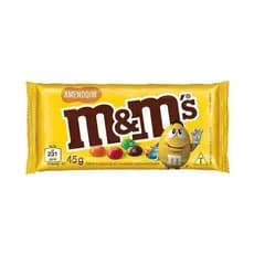 Chocolate M&M Amarelo- 45 gr (unidade)