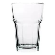 Kit 3 Copos Vidro 350ml Resistentes Versáteis Uso Diário Decoração Bebidas