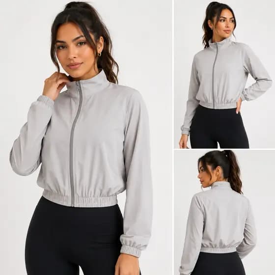 Jaqueta Corta Vento Estilo Fitness e Casual Inverno