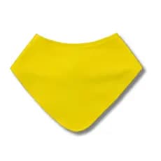 Babador Amarelo bandana atoalhado bebê