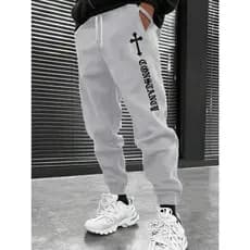 Calça Moletom Cinza Bolso Academia Masculinas Unissex Corrida