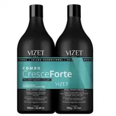 Combo Shampoo + Máscara Condicionante Cresce Forte Vizet 900ml