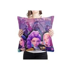 Almofada Decorativa Guerreiras do K-POP Personalizamos com seu nome.