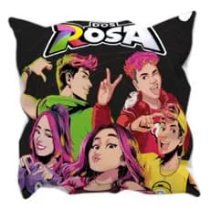 Almofada Decorativa Turma dos Rosas Personalizamos c/ seu Nome