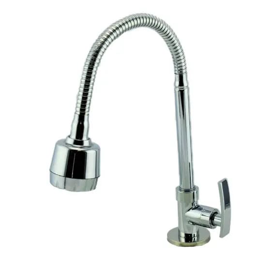 Torneira Flexível Gourmet Cozinha Metal Luxo com Ducha e Monocomando