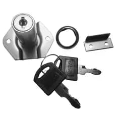 Kit 10 Fechadura 22mm Porta Gaveta Armário Móveis C/2 Chaves