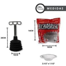 Kit Rodo De Pia + 6 Esponja Bucha Lava Limpar Arear Aluminio