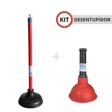 Kit Limpeza Banheiro Desentupidor Pia Ralo Vaso Privada Wc