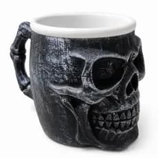 Caneca Viking Caveira  Skull Medieval 3D Resinada