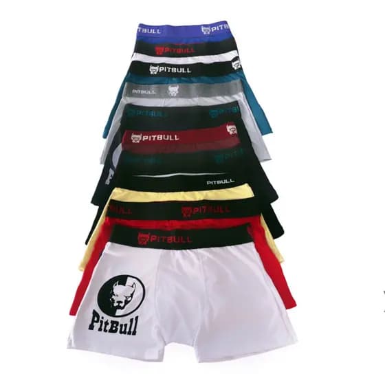 Kit  10 cuecas boxer box Pitbull ,reforçada, elastico /50 grosso, alta qualidade premium