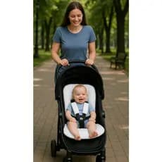 COLCHONETE PARA CARRINHO 100% ALGODÃO - MODELO UNIVERSAL- VARIAS CORES