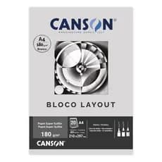 Bloco Layout A4 Canson 180g Técnico 20 Folhas liso