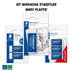 Kit Borracha Staedtler Mars Plastic