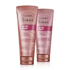 Eudora Siage Nutri Rose Shampoo 250ml Condicionador 200ml
