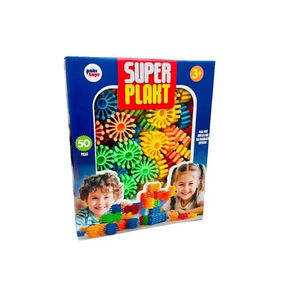 Super Plakt Formas De Montar Coloridas Infantil Divertido